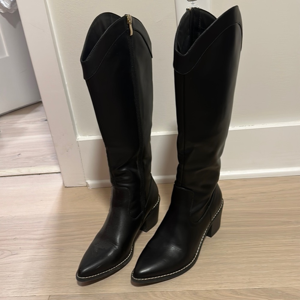 SOLD! Knee High Western Boots